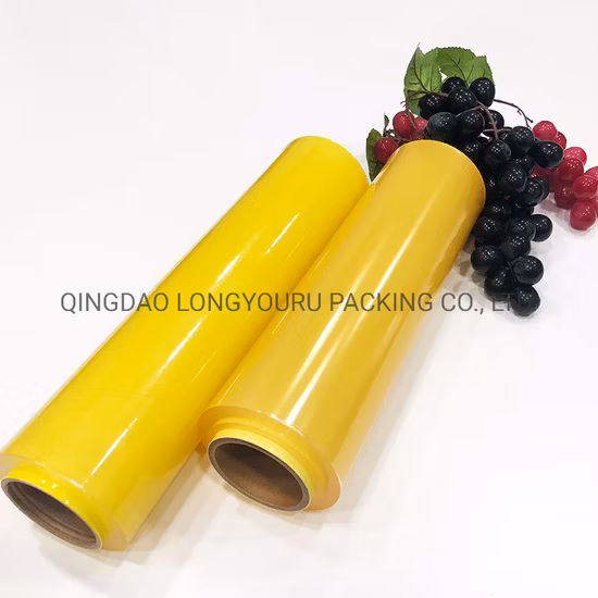 Produits/fournisseurs chinois. Qualité alimentaire garder frais biodégradable qualité PVC film étirable alimentaire film de protection PE film d'emballage de cuisine en plastique, film alimentaire
