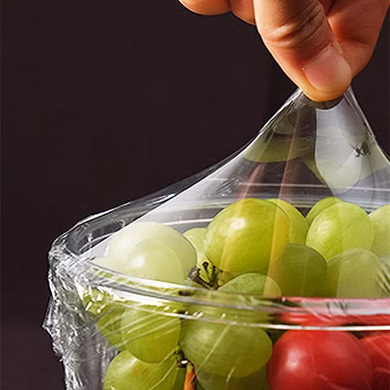 Film alimentaire en plastique pour conserver la fraîcheur, Film alimentaire en PVC de qualité alimentaire, Film alimentaire pour Fruits et légumes