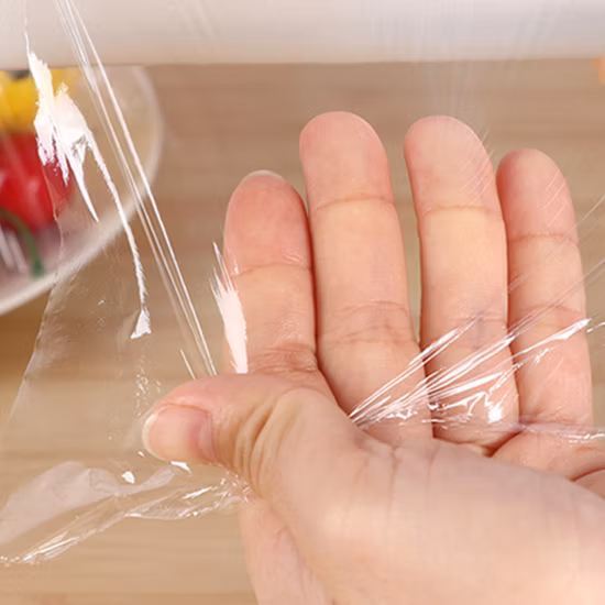 Film PVC de haute qualité\ Film étirable d'enveloppe/Film d'emballage alimentaire étirable