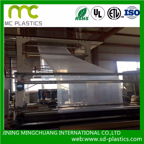 Film étirable Jumbo rouleau PE Estensibile emballage LLDPE LDPE plastique film thermorétractable rétractable Super clair PVC polyéthylène